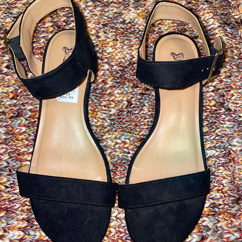 Brash Black sandals